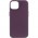 Шкіряний чохол Leather Case (AA) with MagSafe для Apple iPhone 14 Plus (6.7") Dark violet