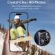 Захисне скло Metal Classic на камеру (у упак.) для Apple iPhone 14 Pro (6.1") / 14 Pro Max (6.7") Бузковий / Rainbow