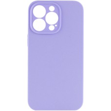 Чохол Silicone Case Full Camera Protective (AA) NO LOGO для Apple iPhone 14 Pro Max (6.7") Бузковий / Dasheen
