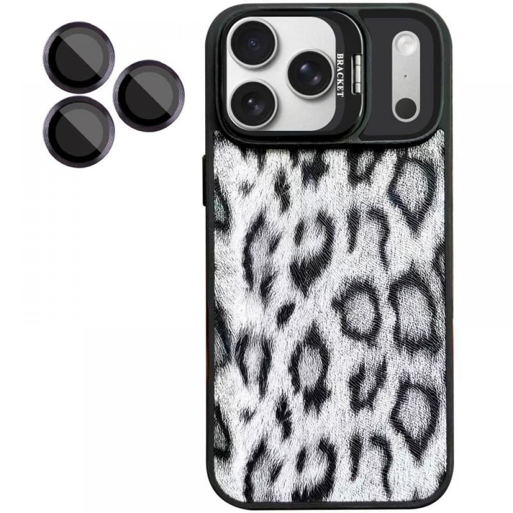 Чохол TPU+PC Wild Leopard with MagSafe and Lens для Apple iPhone 17 Pro (6.3") Black