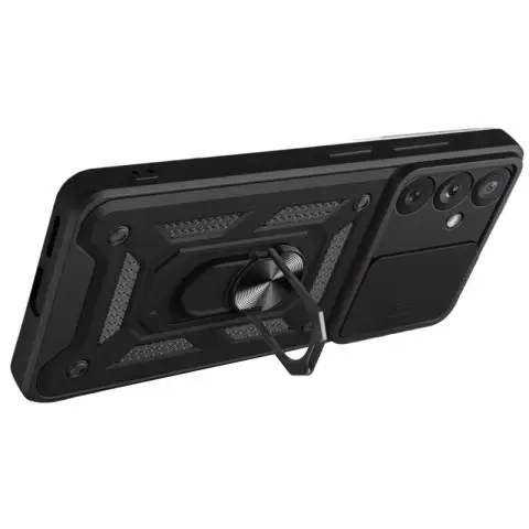 Чохол Ummi Camshield Serge Ring для Samsung Galaxy S24 FE Чорний / Black