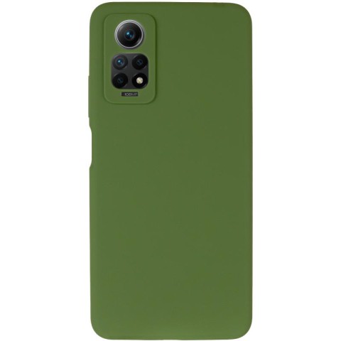 Чохол Silicone Cover Ummi Lakshmi Full Camera (AA) для Xiaomi Redmi Note 12 Pro 4G Зелений / Dark green
