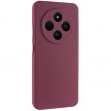 Чохол Silicone Cover Lakshmi Full Camera (AA) для Xiaomi Redmi 14C / Poco C75 Бордовий / Marsala