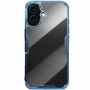 TPU чохол Nillkin Nature Pro Series для Apple iPhone 16 (6.1") Синій (прозорий)