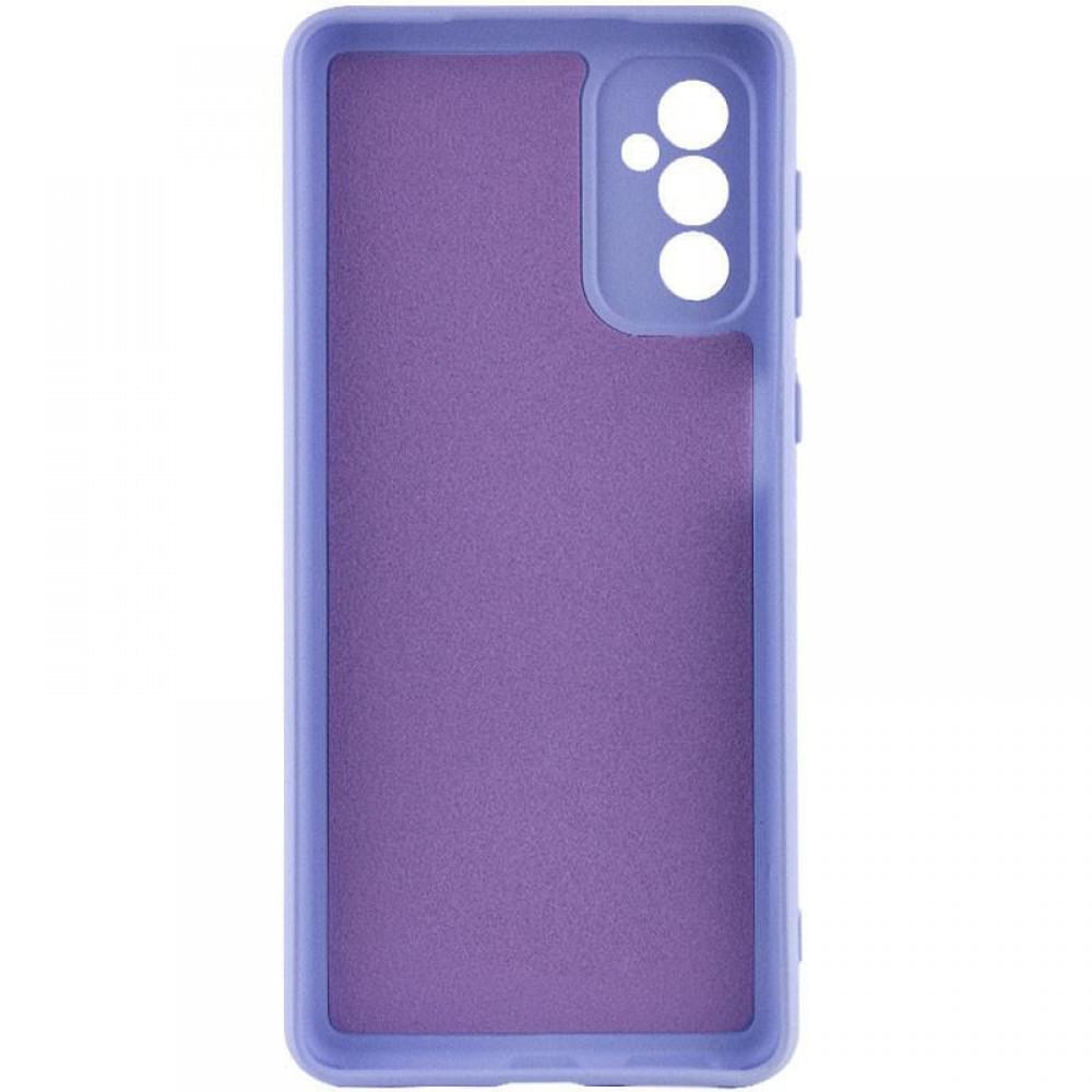 Чохол TPU GETMAN Liquid Silk Full Camera для Samsung Galaxy A56 5G Бузковий / Dasheen