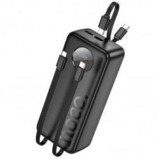 Портативний ЗП Power Bank Hoco J132B Sabio 22.5W+PD20W with 3 cables 30000 mAh Black