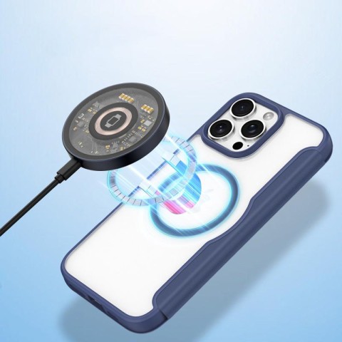 Чохол-книжка Dux Ducis Skin X Pro with MagSafe для Apple iPhone 16 Pro (6.3") Blue