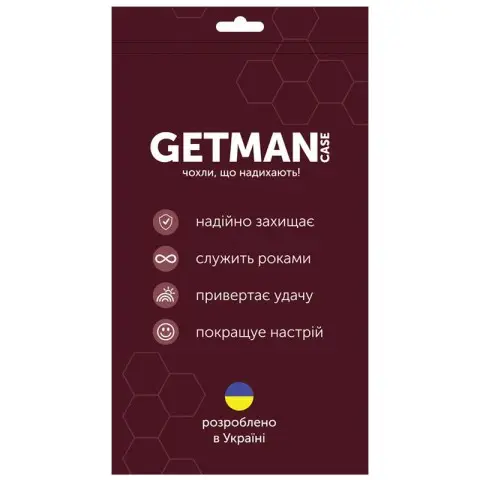 TPU чохол GETMAN Ease logo посилені кути Full Camera для Motorola Moto G05 / E15 Безбарвний (прозорий)