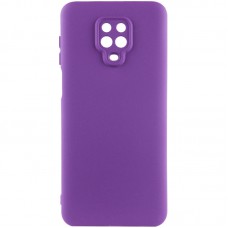 Чохол Silicone Cover Lakshmi Full Camera (A) для Xiaomi Redmi Note 9s / Note 9 Pro / Note 9 Pro Max Фіолетовий / Purple