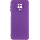 Чохол Silicone Cover Lakshmi Full Camera (A) для Xiaomi Redmi Note 9s / Note 9 Pro / Note 9 Pro Max Фіолетовий / Purple