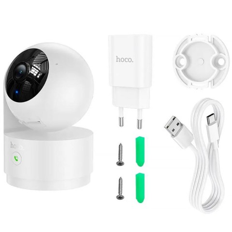 Камера відеоспостереження Hoco D8 indoor PTZ HD White