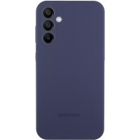 Чохол Silicone Cover Lakshmi Full Camera (AAA) with Logo для Samsung Galaxy S24 Темно-синій / Midnight blue
