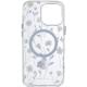 TPU+PC чохол Clear Garden with MagSafe для Apple iPhone 16 Pro (6.3") Cherry Petal