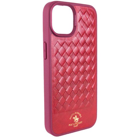 Шкіряний чохол Polo Santa Barbara для Apple iPhone 14 (6.1") Red