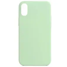 Чехол Silicone Case Full Protective (AA) NO LOGO для Apple iPhone X / XS (5.8")