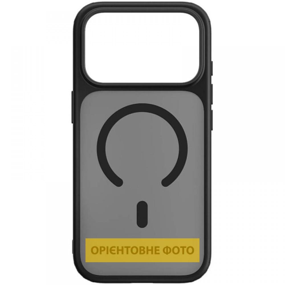 TPU+PC чохол Blueo Skin Friendly Frosted with MagSafe для Apple iPhone 17 (6.3") Чорний