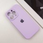 Чохол Silicone Case Full Camera Protective (AA) для Apple iPhone 12 Pro Max (6.7") Бузковий / Lilac / PVH
