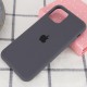 Чохол Silicone Case Full Protective (AA) для Apple iPhone 11 Pro Max (6.5") Сірий / Dark Gray