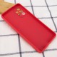 Силіконовий чохол Candy Full Camera для Samsung Galaxy A72 4G / A72 5G Червоний / Camellia