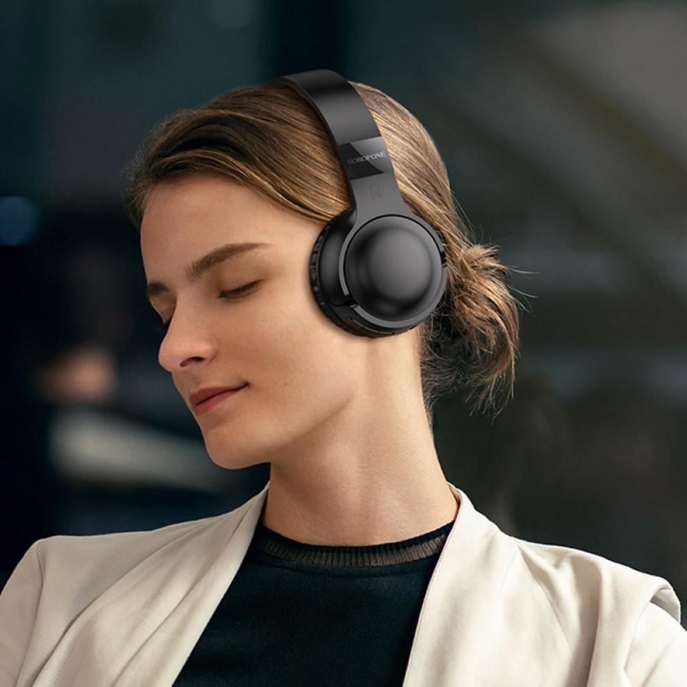 Накладные беспроводные наушники Borofone BO32 Show