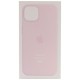 Чохол Silicone case (AAA) with Magsafe and Animation для Apple iPhone 13 (6.1") Рожевий / Chalk Pink