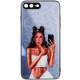 TPU+PC чохол Prisma Ladies для Apple iPhone 7 plus / 8 plus (5.5") Black in White