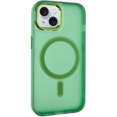 Чохол TPU+PC Lily with MagSafe для Apple iPhone 15 (6.1") Army Green