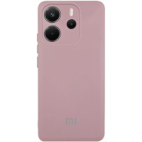 Чохол Silicone Cover Lakshmi Full Camera (AA) with logo для Xiaomi Redmi Note 14 4G (Europe version) Рожевий / Pink Sand