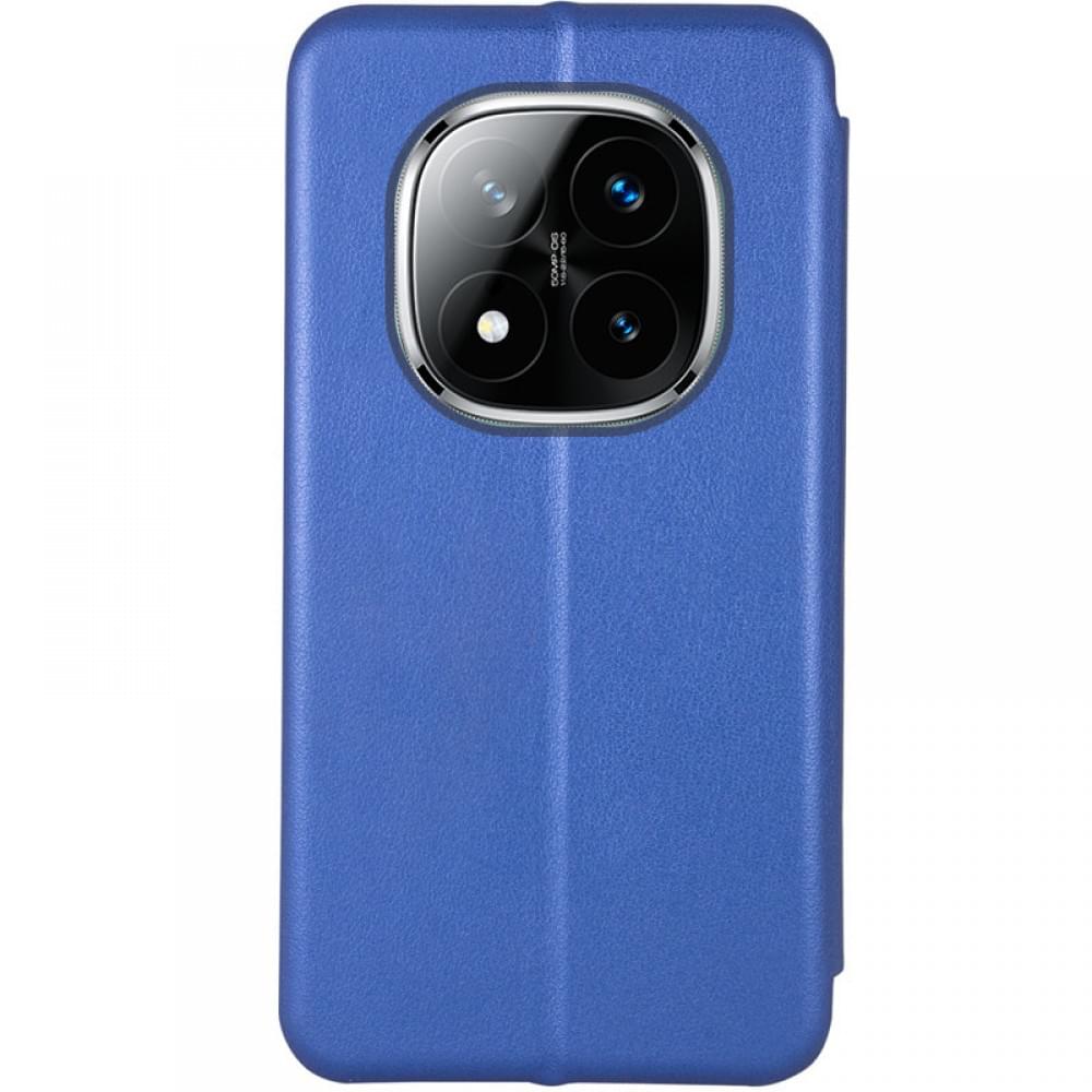 Шкіряний чохол-книжка Classy для Xiaomi Redmi Note 14 Pro 5G / 14 Pro+ 5G Синій