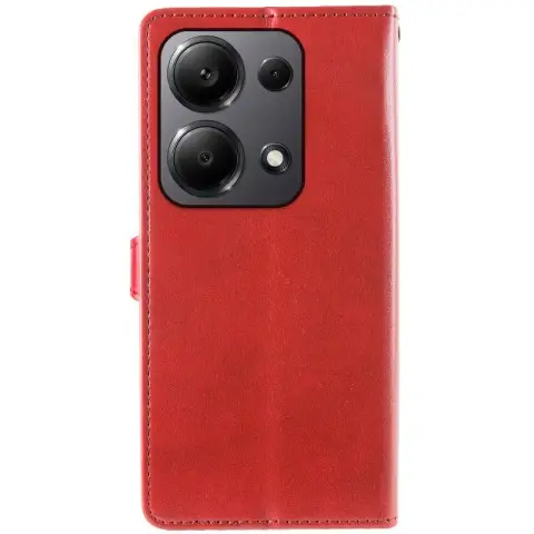 Шкіряний чохол-книжка GETMAN Gallant (PU) для Xiaomi Poco X6 / Note 13 Pro 5G Червоний