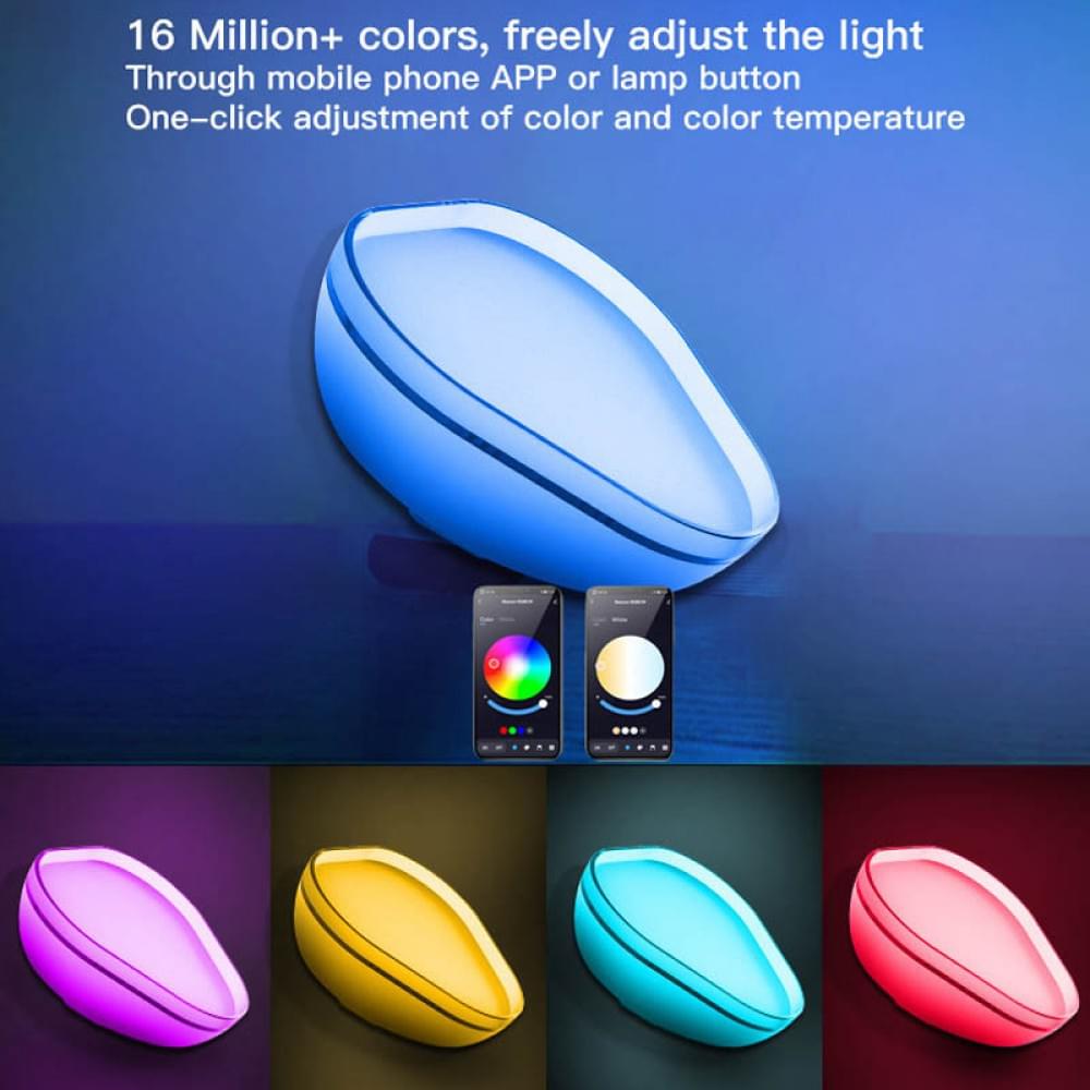 Настільний світильник SAL-009B Bluetooth USB interface with app White