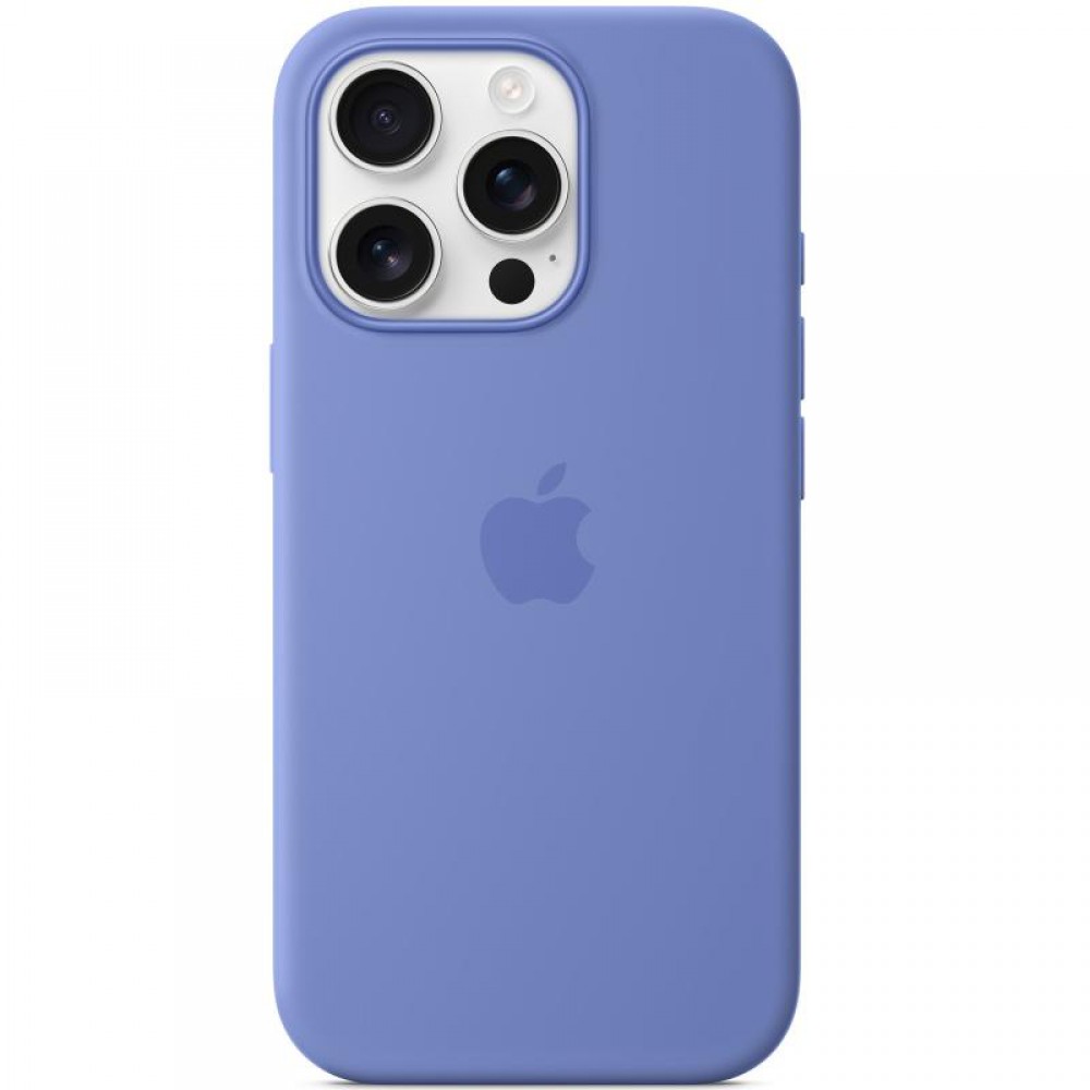Чохол Silicone case (AAA) with Magsafe and Animation (button) для Apple iPhone 16 Pro (6.3")
