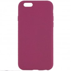 Чохол Silicone Case Full Protective (AA) NO LOGO для Apple iPhone 6/6s (4.7") Червоний / Rose Red