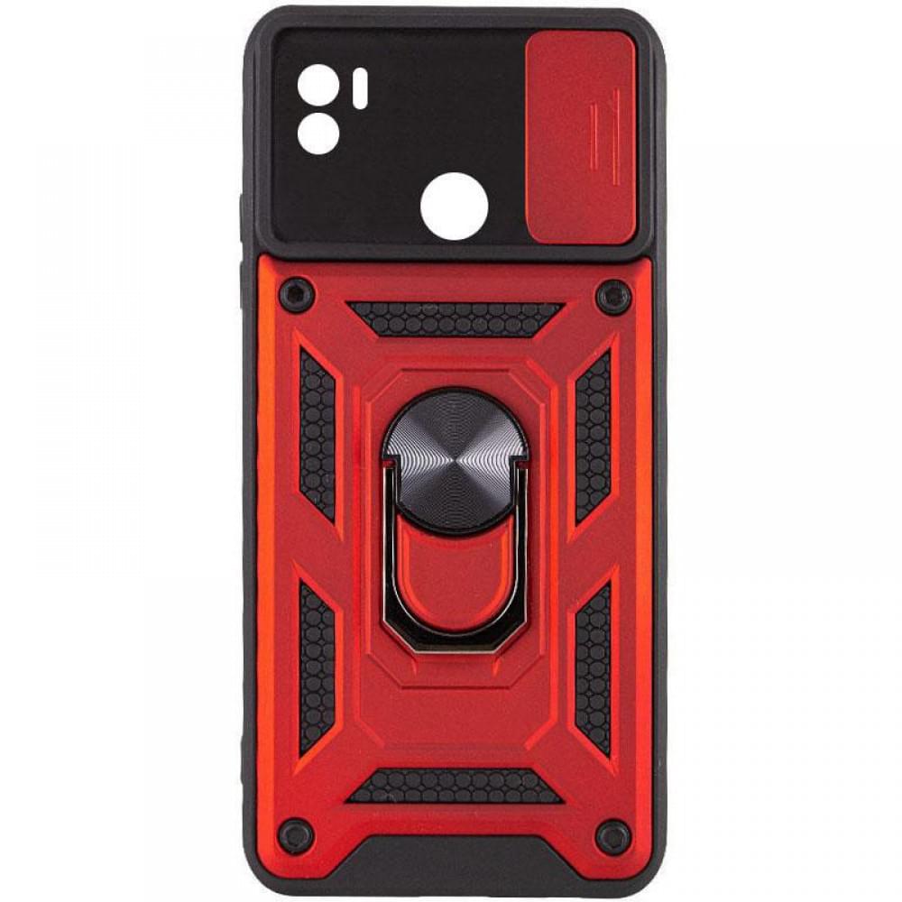 Чохол Ummi Camshield Serge Ring для Xiaomi Redmi A1+ / A2+ Червоний Чохол Ummi Camshield Serge Ring для Xiaomi Redmi A1+ / A2+ Червоний