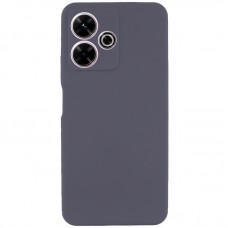 Чохол Silicone Cover Lakshmi Full Camera (AAA) для Xiaomi Redmi 13 4G / Poco M6 4G Сірий / Dark Gray