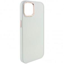 TPU чохол Bonbon Metal Style для Apple iPhone 12 Pro Max (6.7") Білий / White
