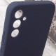 Чохол Silicone Cover Lakshmi Full Camera (AAA) with Logo для Samsung Galaxy S25 Темно-синій / Midnight blue