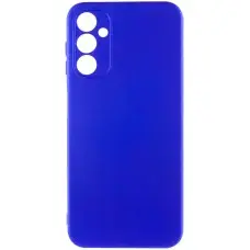 Чохол TPU GETMAN Liquid Silk Full Camera для Samsung Galaxy M34 5G Синій / Iris