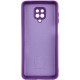 Чохол Silicone Cover Lakshmi Full Camera (A) для Xiaomi Redmi Note 9s / Note 9 Pro / Note 9 Pro Max Фіолетовий / Purple