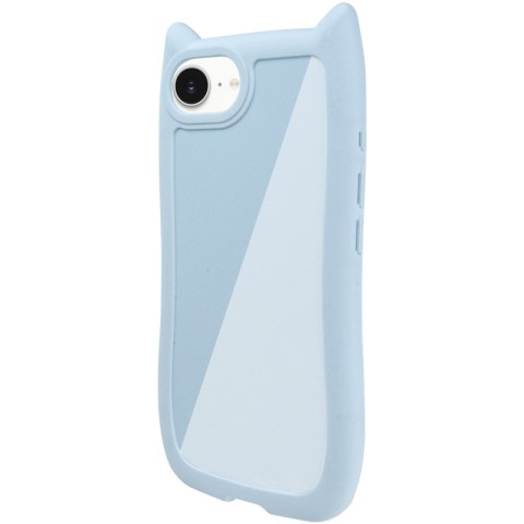 Чохол TPU GETMAN Cat with straps для Apple iPhone 16e (6.1") Blue