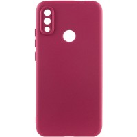Чохол TPU GETMAN Liquid Silk Full Camera для Xiaomi Redmi Note 5 Pro / Note 5 (AI Dual Camera) Бордовий / Marsala