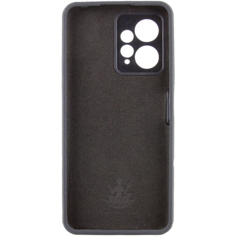 Чохол Silicone Cover Lakshmi Full Camera (AAA) для Xiaomi Redmi Note 12 4G Чорний / Black