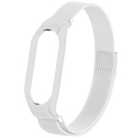 Ремінець Milanese Loop Design для Xiaomi Mi Band 9 (Global) White