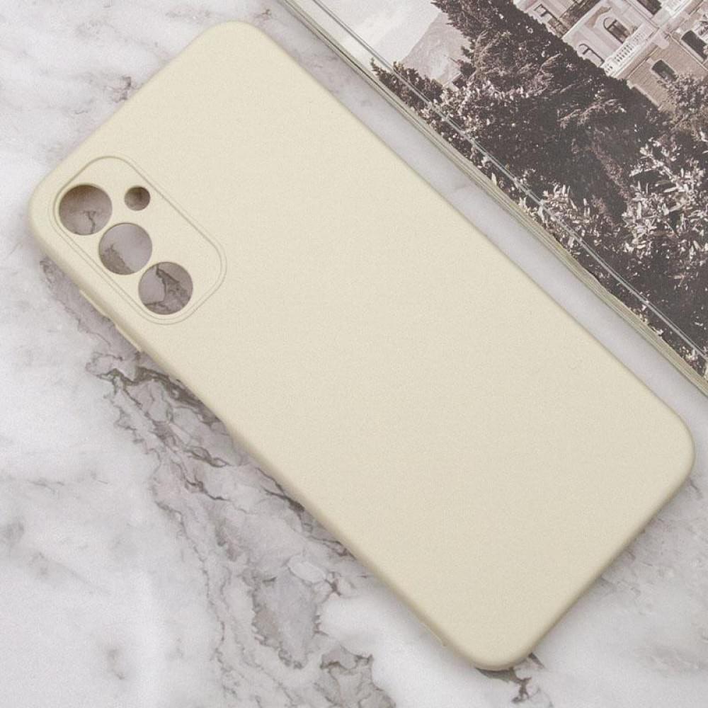 Чохол TPU GETMAN Liquid Silk Full Camera для Samsung Galaxy A14 4G/5G Пісочний / Sand