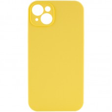 Чохол Silicone Case Full Camera Protective (AA) NO LOGO для Apple iPhone 13 (6.1") Жовтий / Yellow