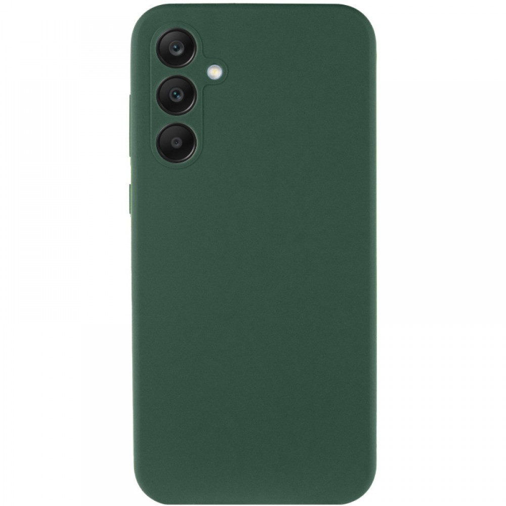 Чохол Silicone Cover Lakshmi Full Camera (AAA) для Samsung Galaxy S25 Зелений / Cyprus Green