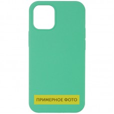 Чохол Silicone Case Full Protective (AA) NO LOGO для Apple iPhone 16 Pro (6.3") Зелений / Spearmint