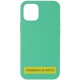 Чохол Silicone Case Full Protective (AA) NO LOGO для Apple iPhone 16 Pro (6.3") Зелений / Spearmint