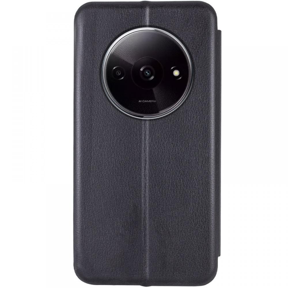 Шкіряний чохол-книжка Classy для Xiaomi Redmi A3 Чорний