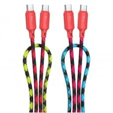 Дата кабель Hoco X116 Meridian Type-C to Type-C 60W (1m)